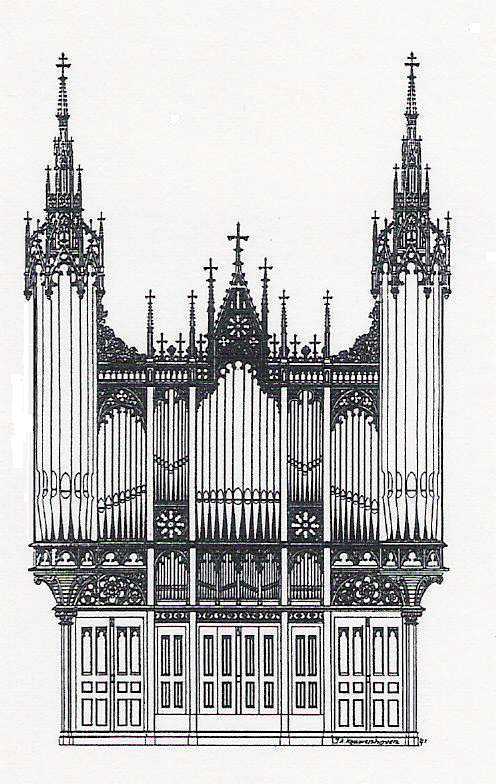Maria van Jesse Delft orgel